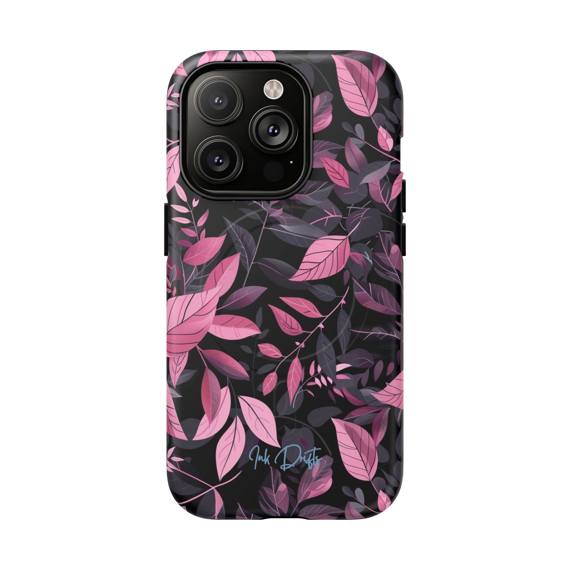 iPhone 14 Pro Matte Phone Case - Dusky Leaves | MagSafe iPhone Case