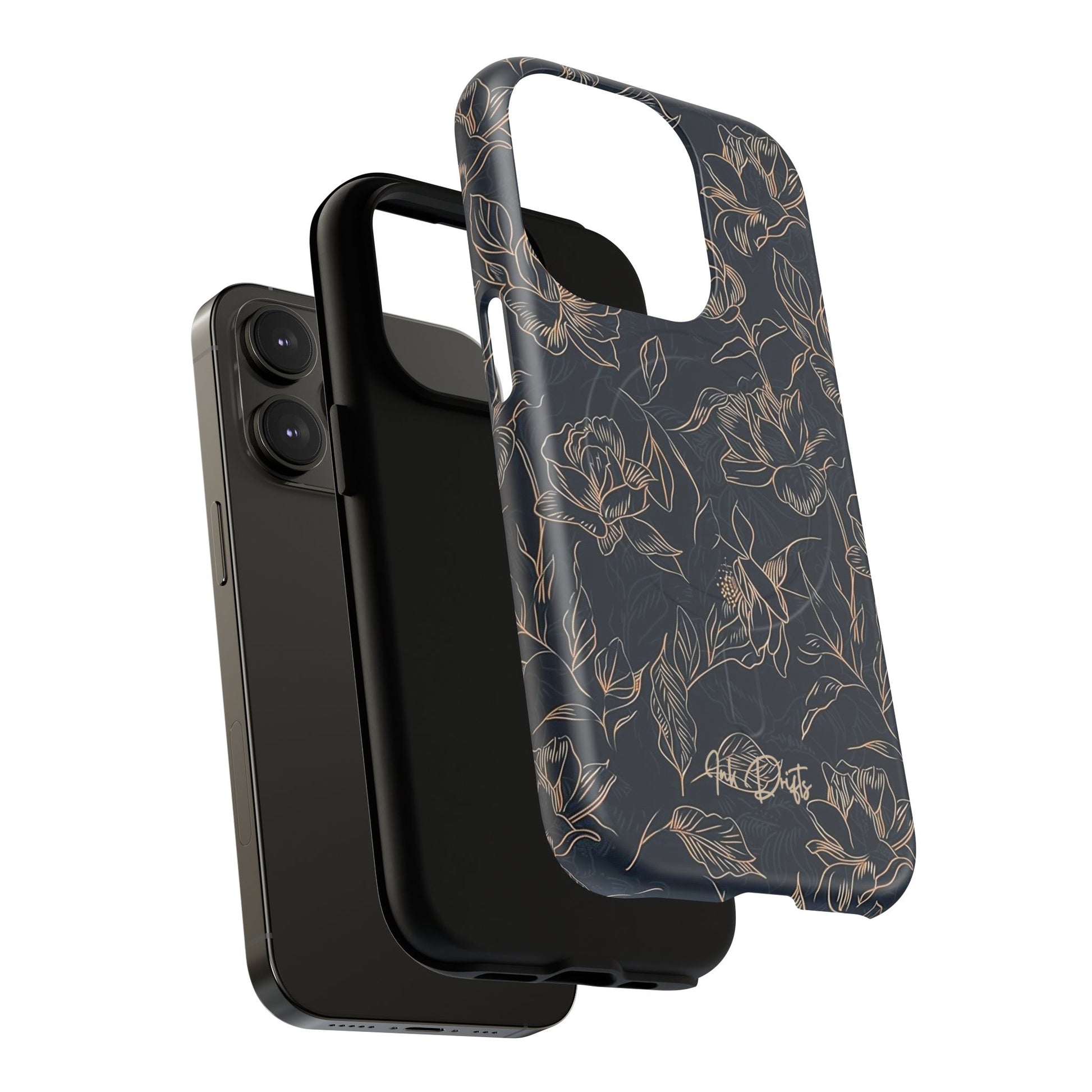 Phone Case - Golden Elegance | MagSafe iPhone Case