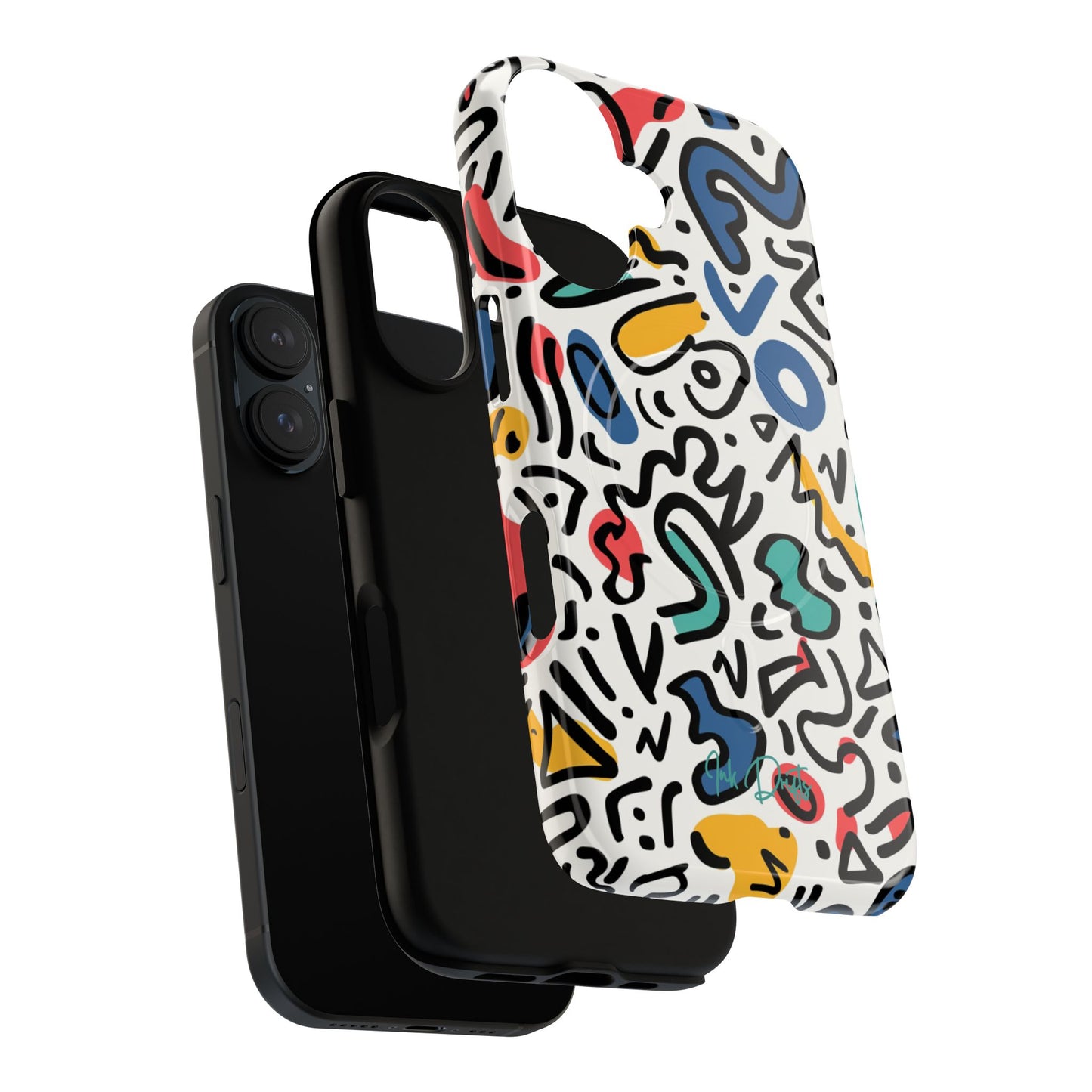 Phone Case - Playful Doodles | MagSafe iPhone Case