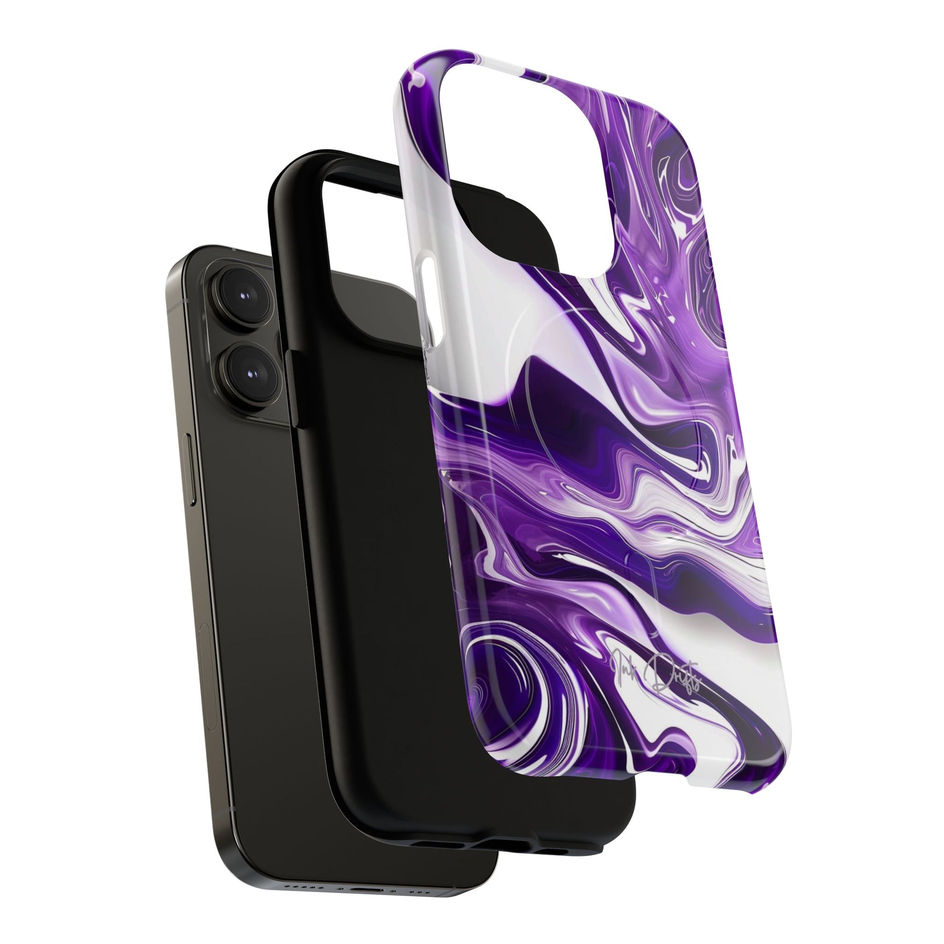 Phone Case - Violet Vortex | MagSafe iPhone Case