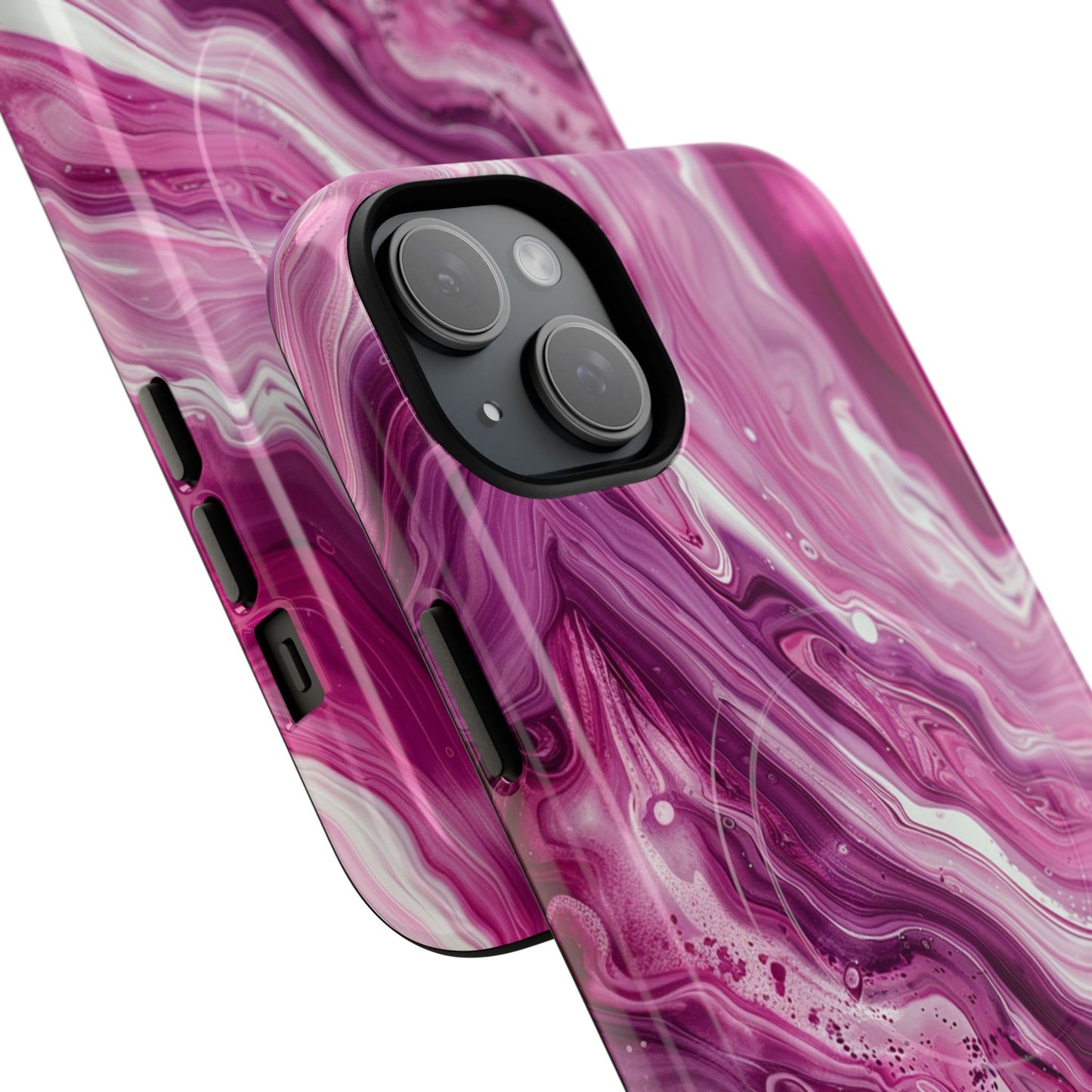 Phone Case - Pink Marble | MagSafe iPhone Case