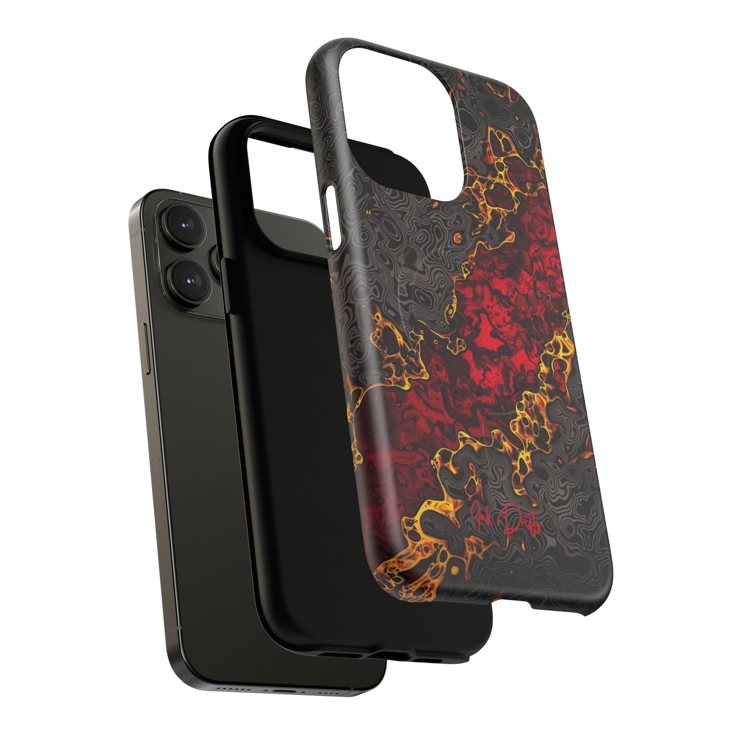 Phone Case - Volcanic Veins | MagSafe iPhone Case