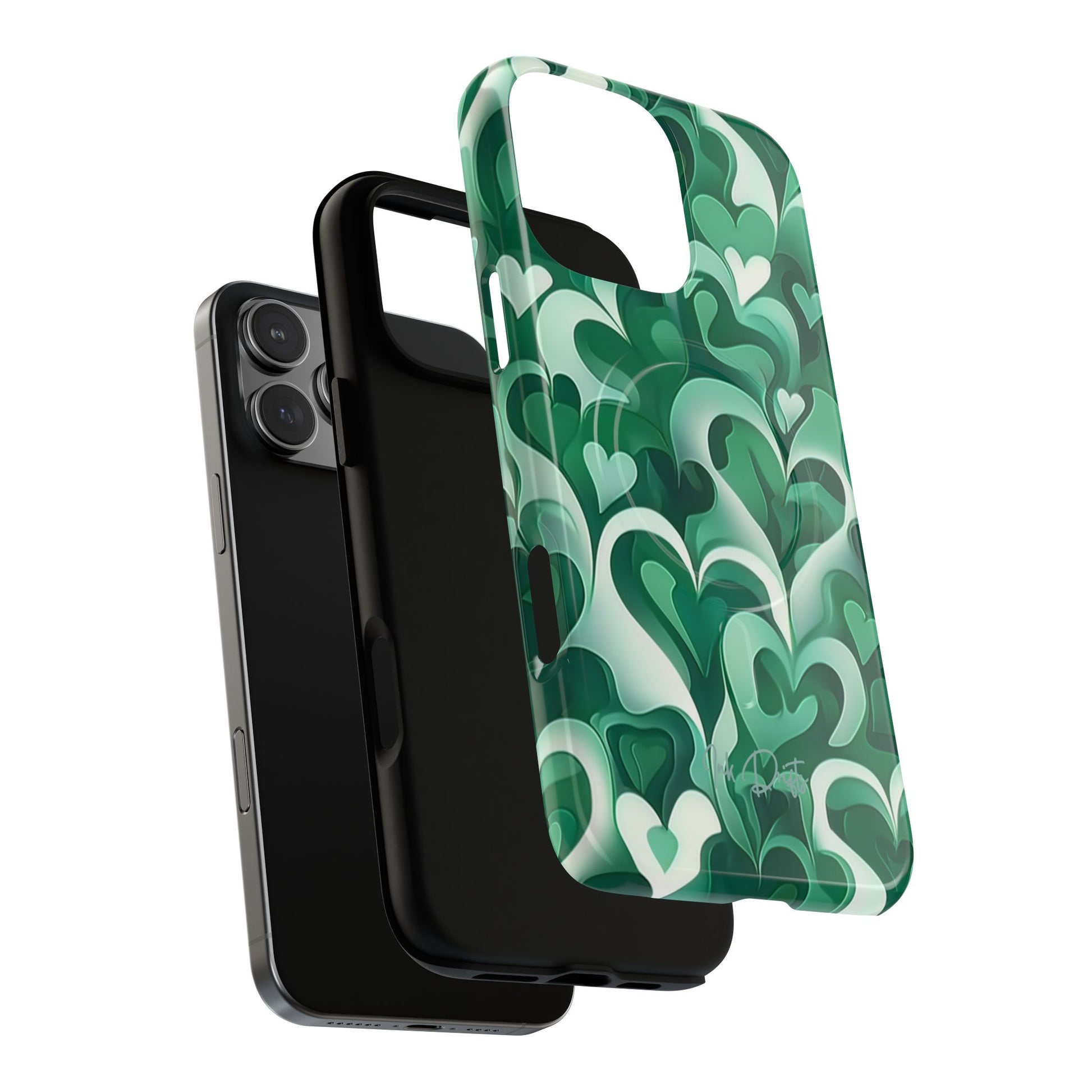 Phone Case - Emerald Love | MagSafe iPhone Case