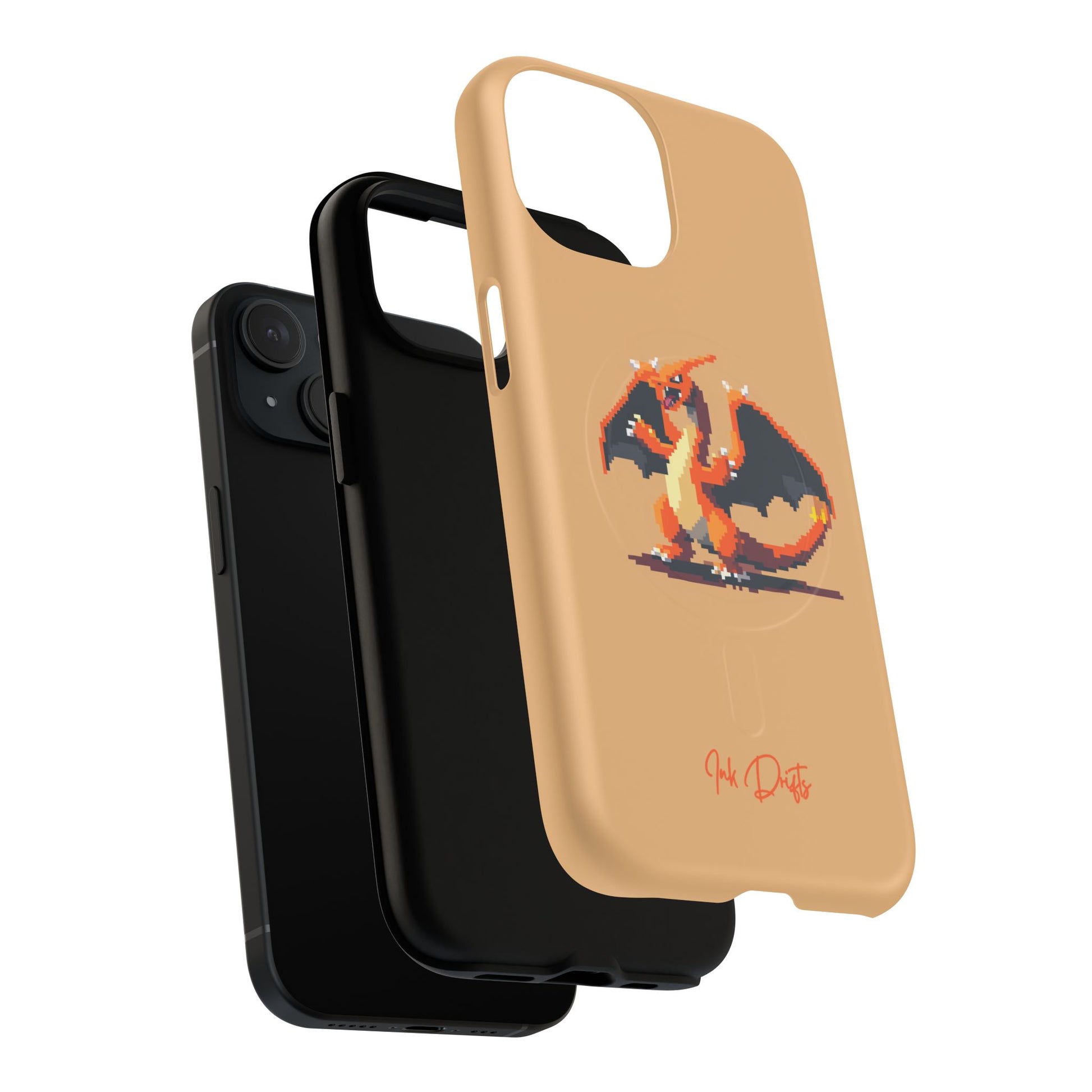 Phone Case - Pixel Charizard | MagSafe iPhone Case