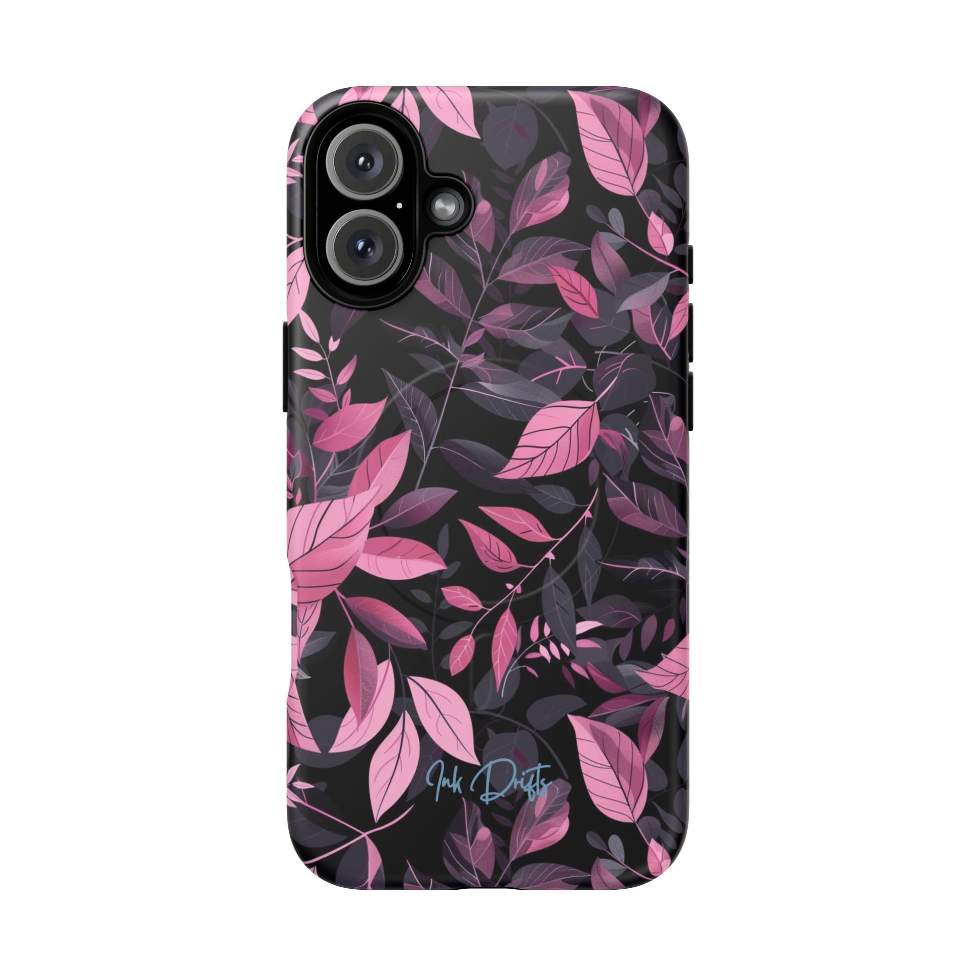 iPhone 16 Plus Matte Phone Case - Dusky Leaves | MagSafe iPhone Case