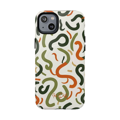 iPhone 14 Plus Glossy Phone Case - Earthy Whimsy | MagSafe iPhone Case