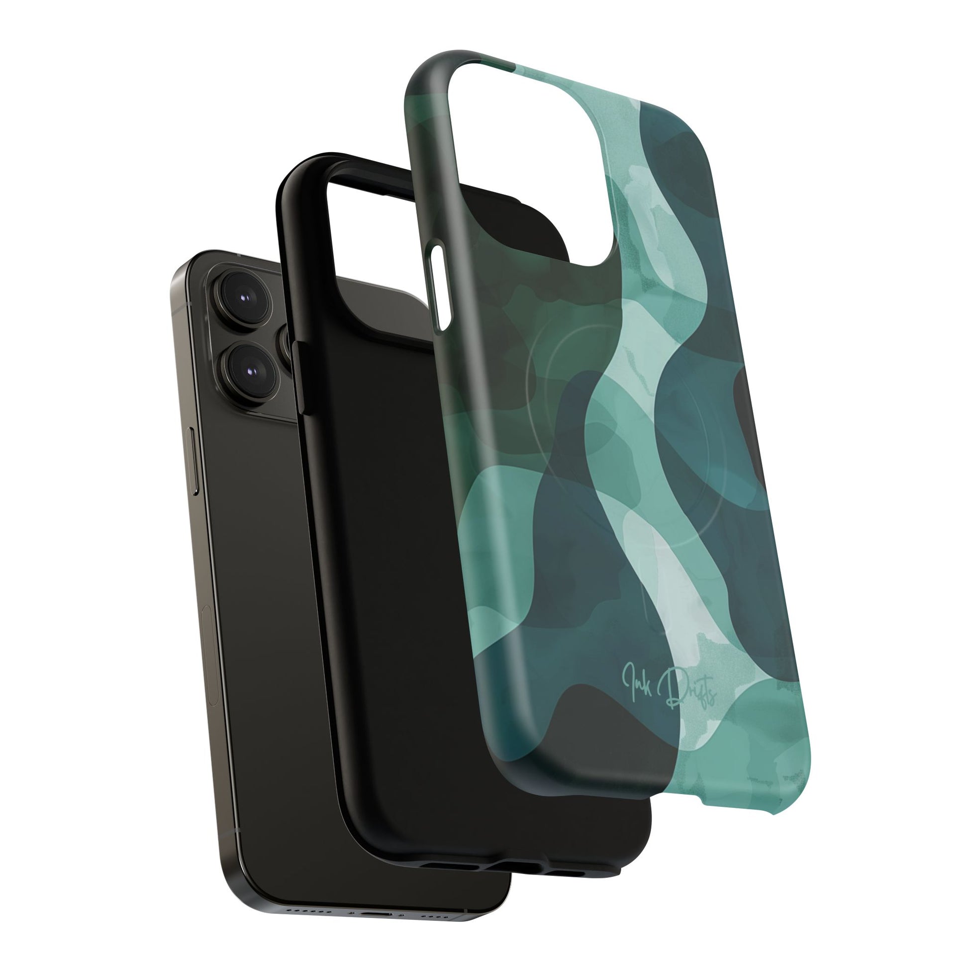 Phone Case - Verdant Waves | MagSafe iPhone Case