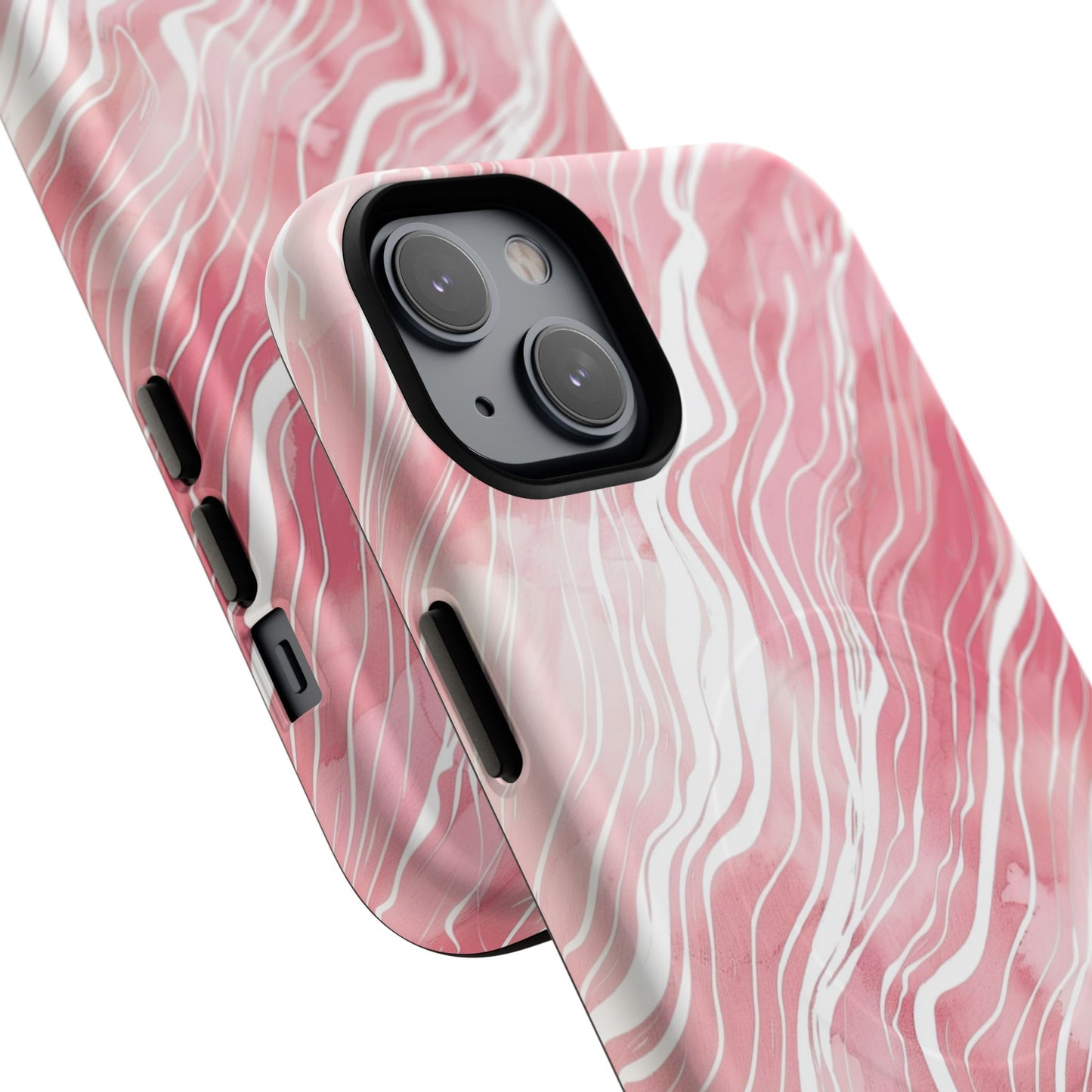 Phone Case - Blush Waves | MagSafe iPhone Case