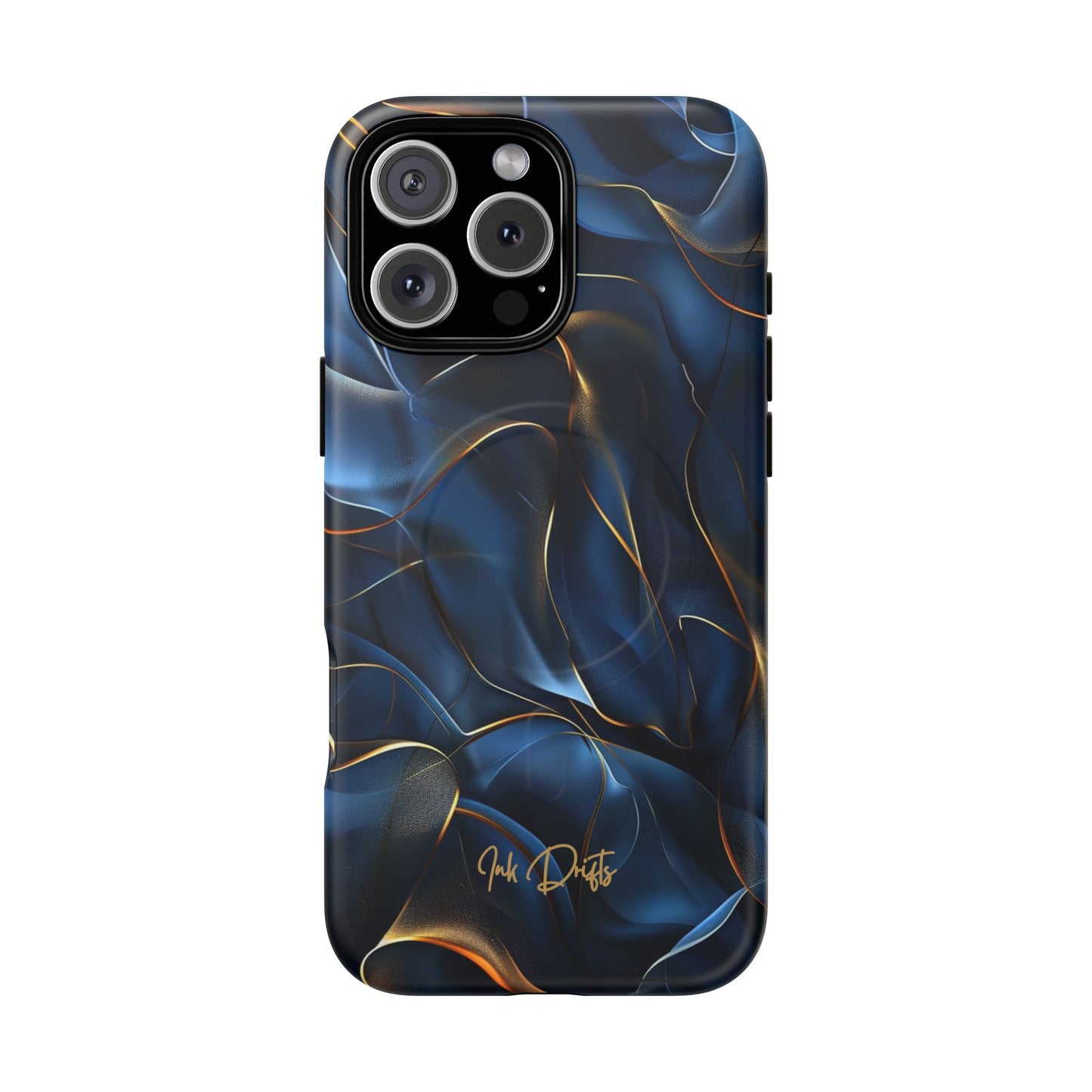 iPhone 16 Pro Max Matte Phone Case - Golden Currents | MagSafe iPhone Case