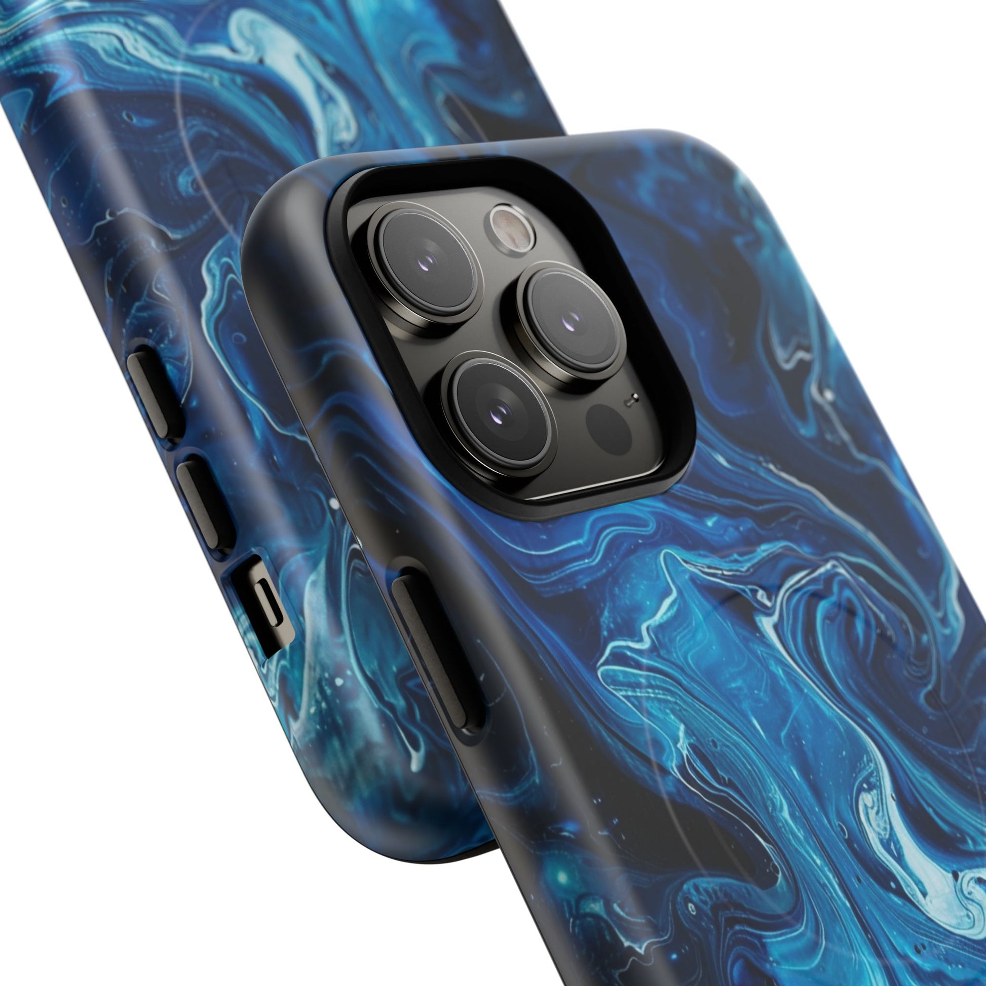 Phone Case - Blue Swirl | MagSafe iPhone Case