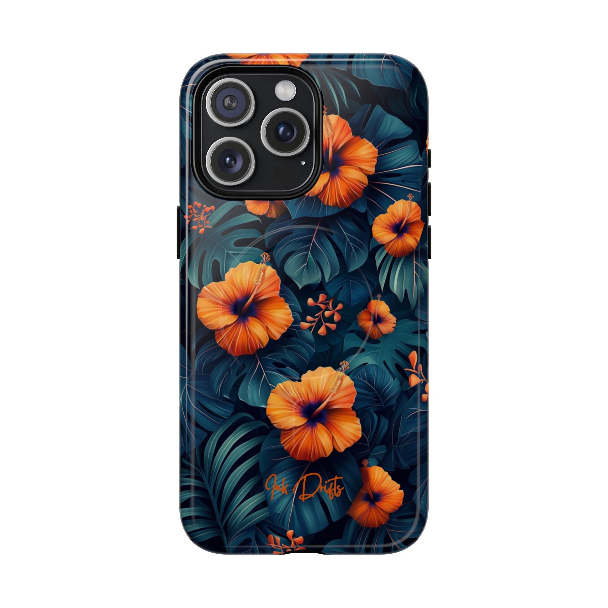 iPhone 15 Pro Max Glossy Phone Case - Island Bloom | MagSafe iPhone Case