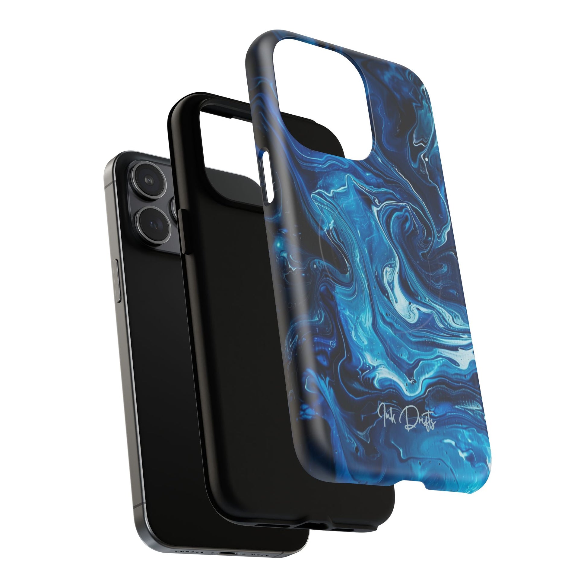 Phone Case - Blue Swirl | MagSafe iPhone Case