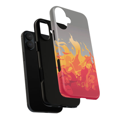 Phone Case - Flame Burst | MagSafe iPhone Case