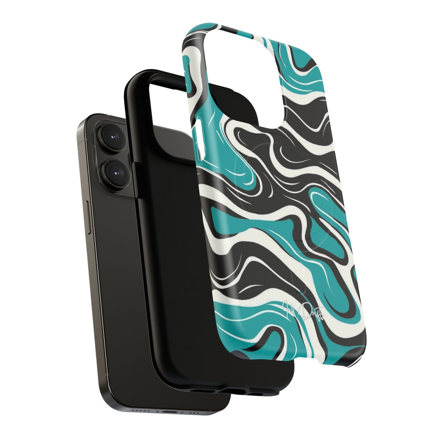 Phone Case - Teal Tempest | MagSafe iPhone Case