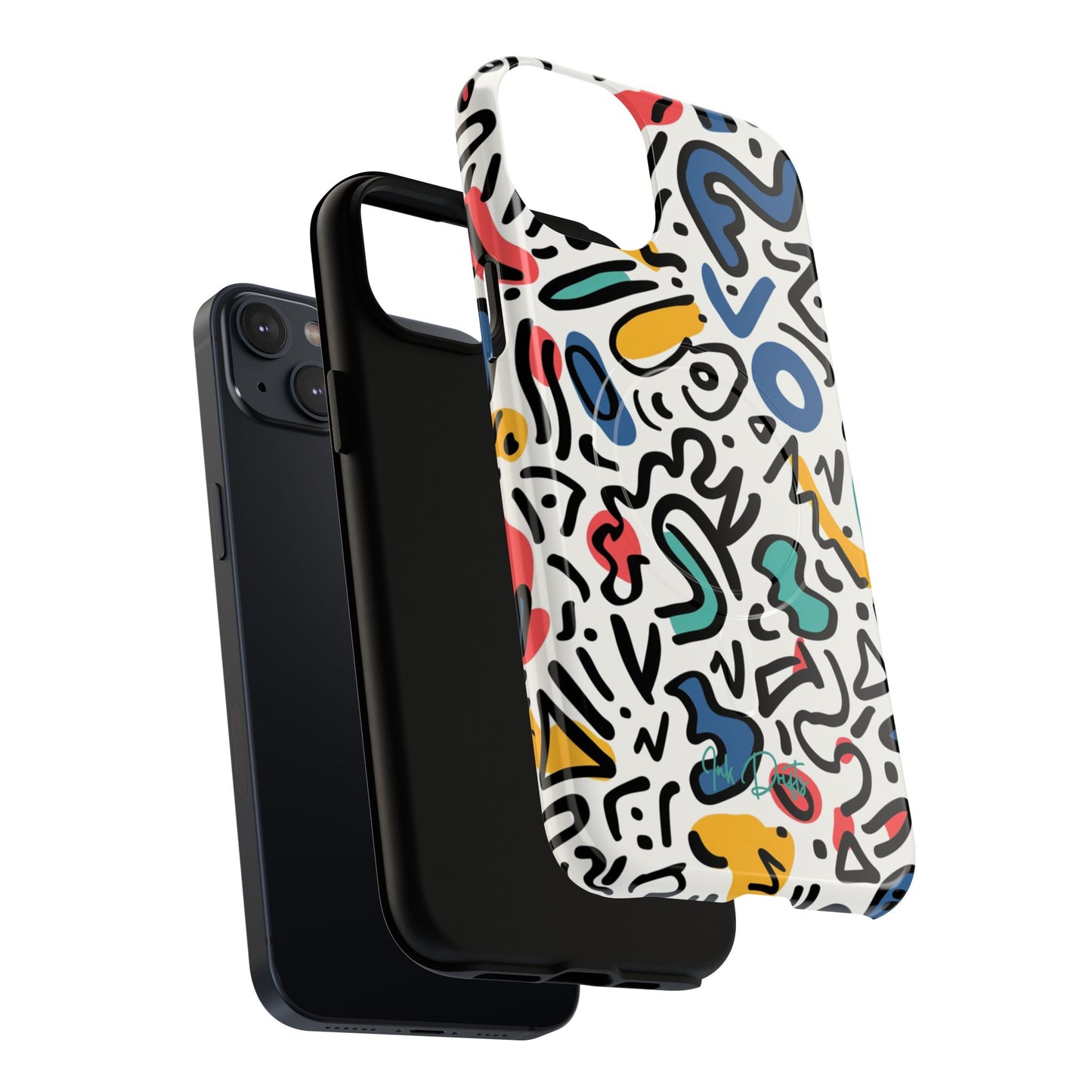 Phone Case - Playful Doodles | MagSafe iPhone Case