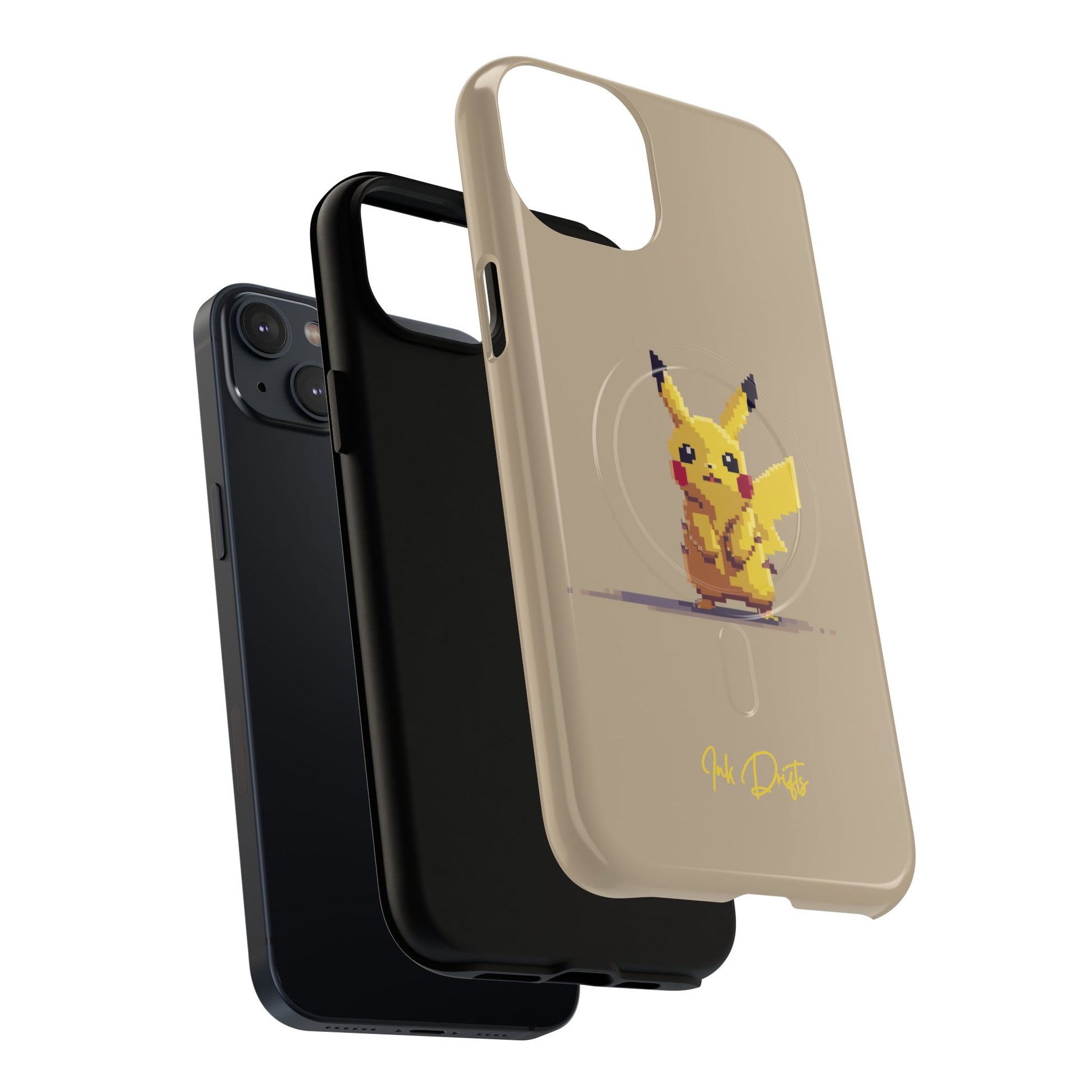 Phone Case - Pixel Pikachu 2 | MagSafe iPhone Case