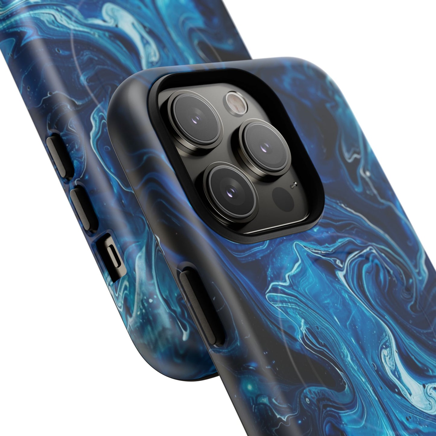 Phone Case - Blue Swirl | MagSafe iPhone Case