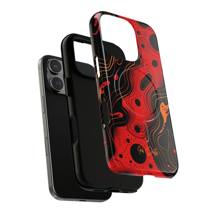 Phone Case - Magma Flow | MagSafe iPhone Case