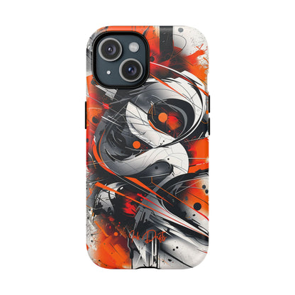 iPhone 15 Matte Phone Case - Urban Vortex | MagSafe iPhone Case