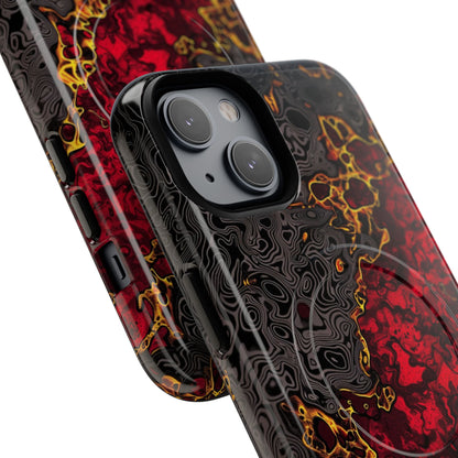 Phone Case - Volcanic Veins | MagSafe iPhone Case