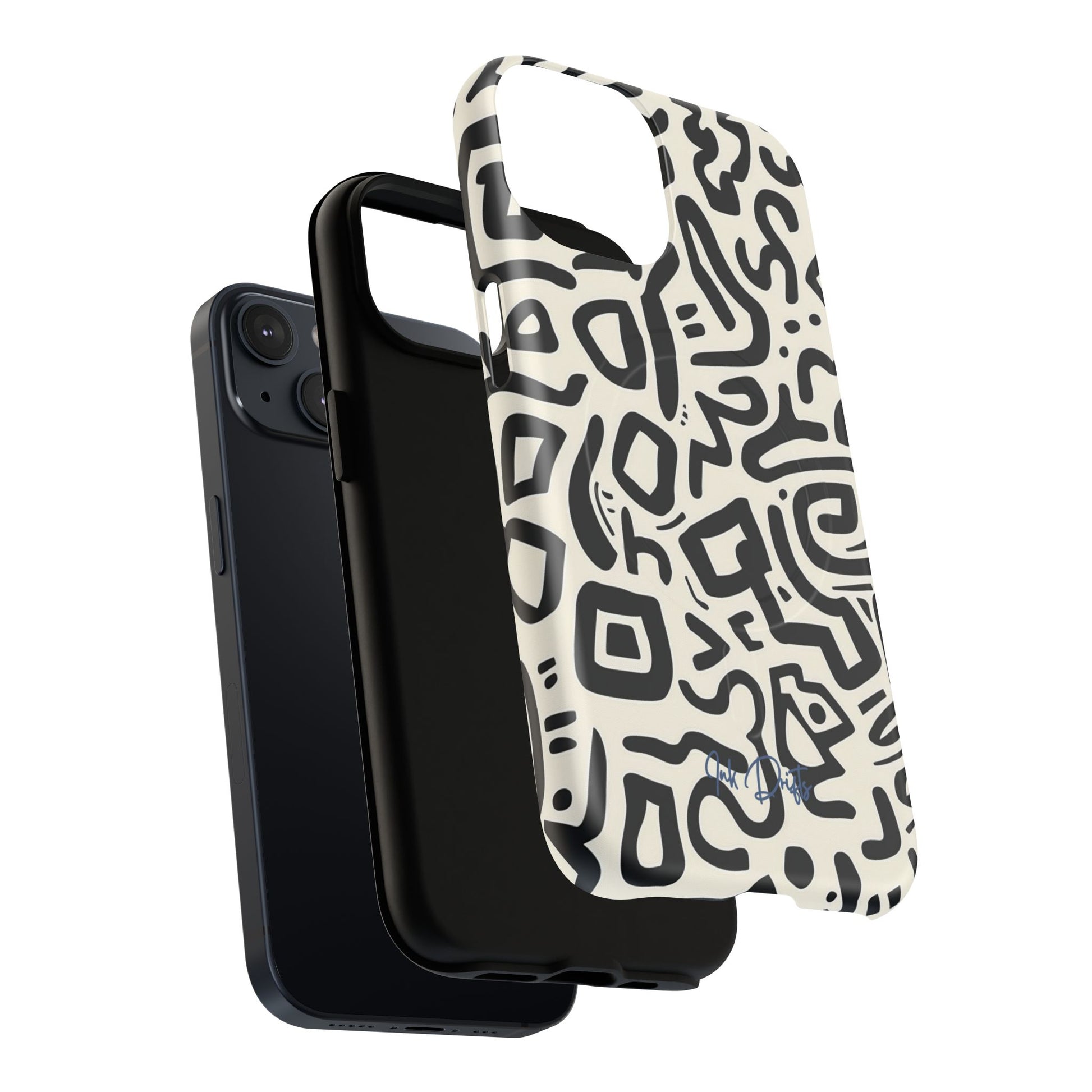 Phone Case - Abstract Doodle | MagSafe iPhone Case