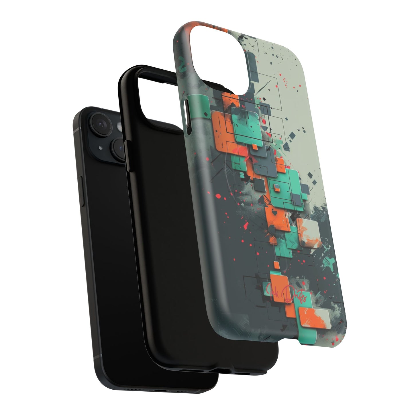 Phone Case - Techno Mosaic | MagSafe iPhone Case