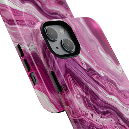 Phone Case - Pink Marble | MagSafe iPhone Case