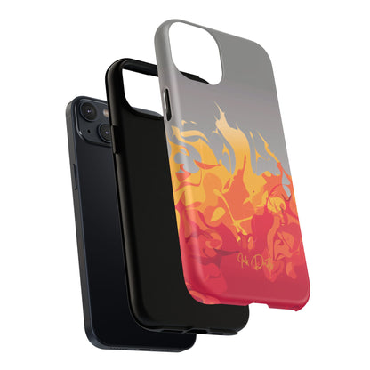 Phone Case - Flame Burst | MagSafe iPhone Case