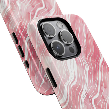 Phone Case - Blush Waves | MagSafe iPhone Case