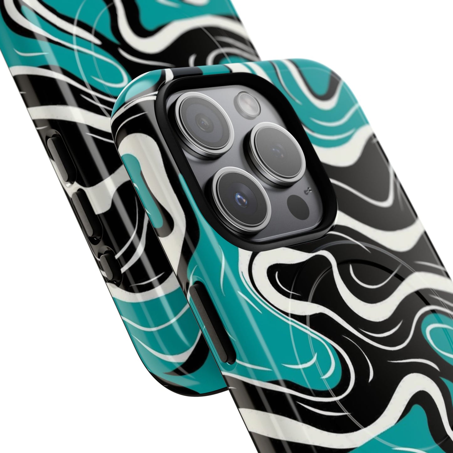 Phone Case - Teal Tempest | MagSafe iPhone Case