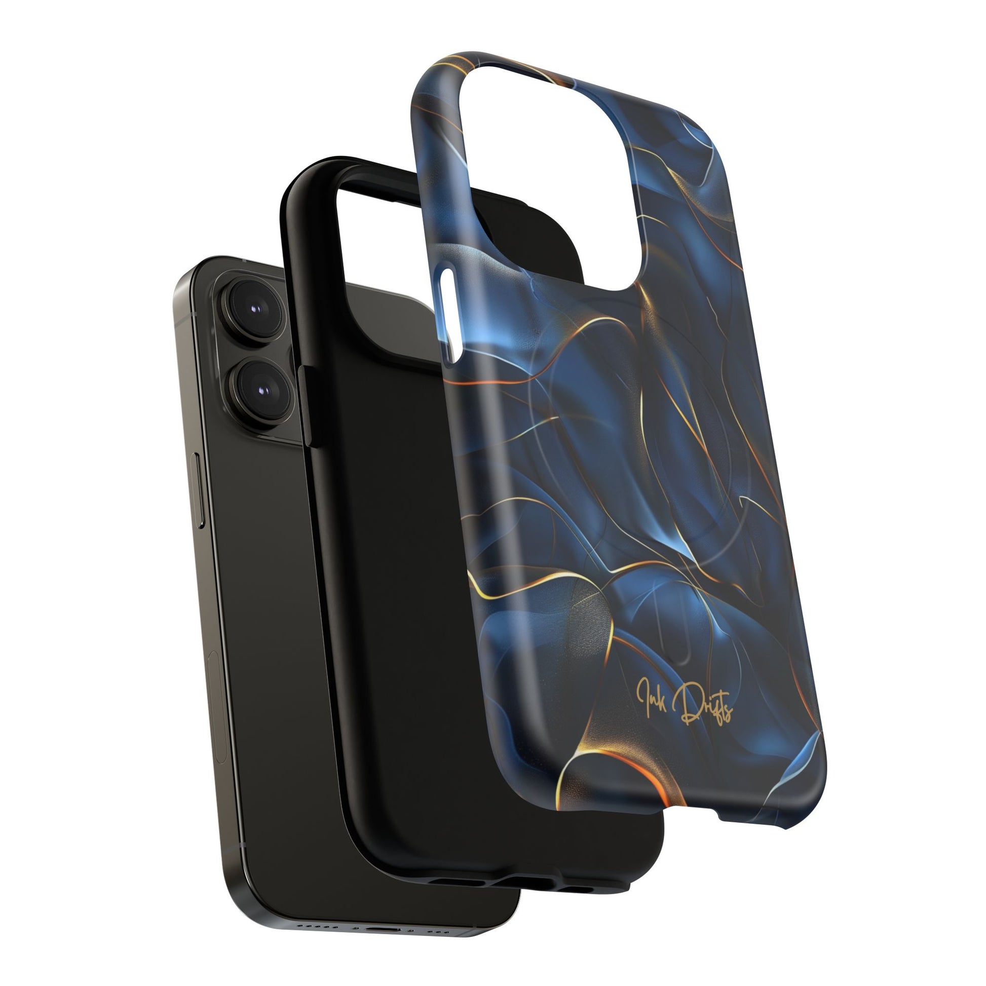 Phone Case - Golden Currents | MagSafe iPhone Case