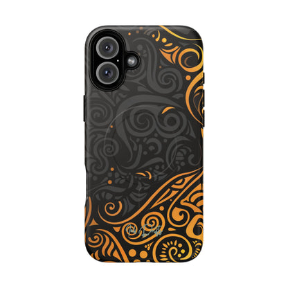 iPhone 16 Plus Matte Phone Case - Sun Eclipse | MagSafe iPhone Case