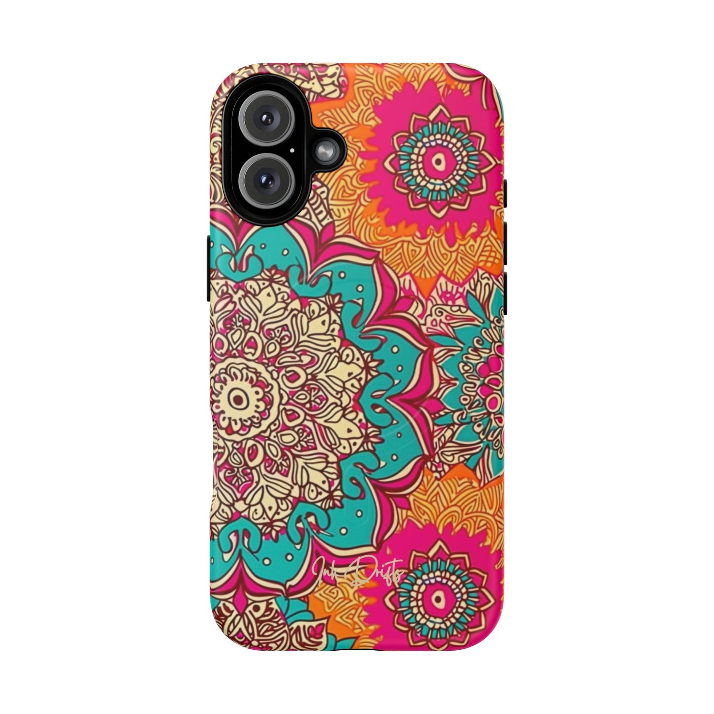 iPhone 16 Plus Matte Phone Case - Kaleido Bliss | MagSafe iPhone Case