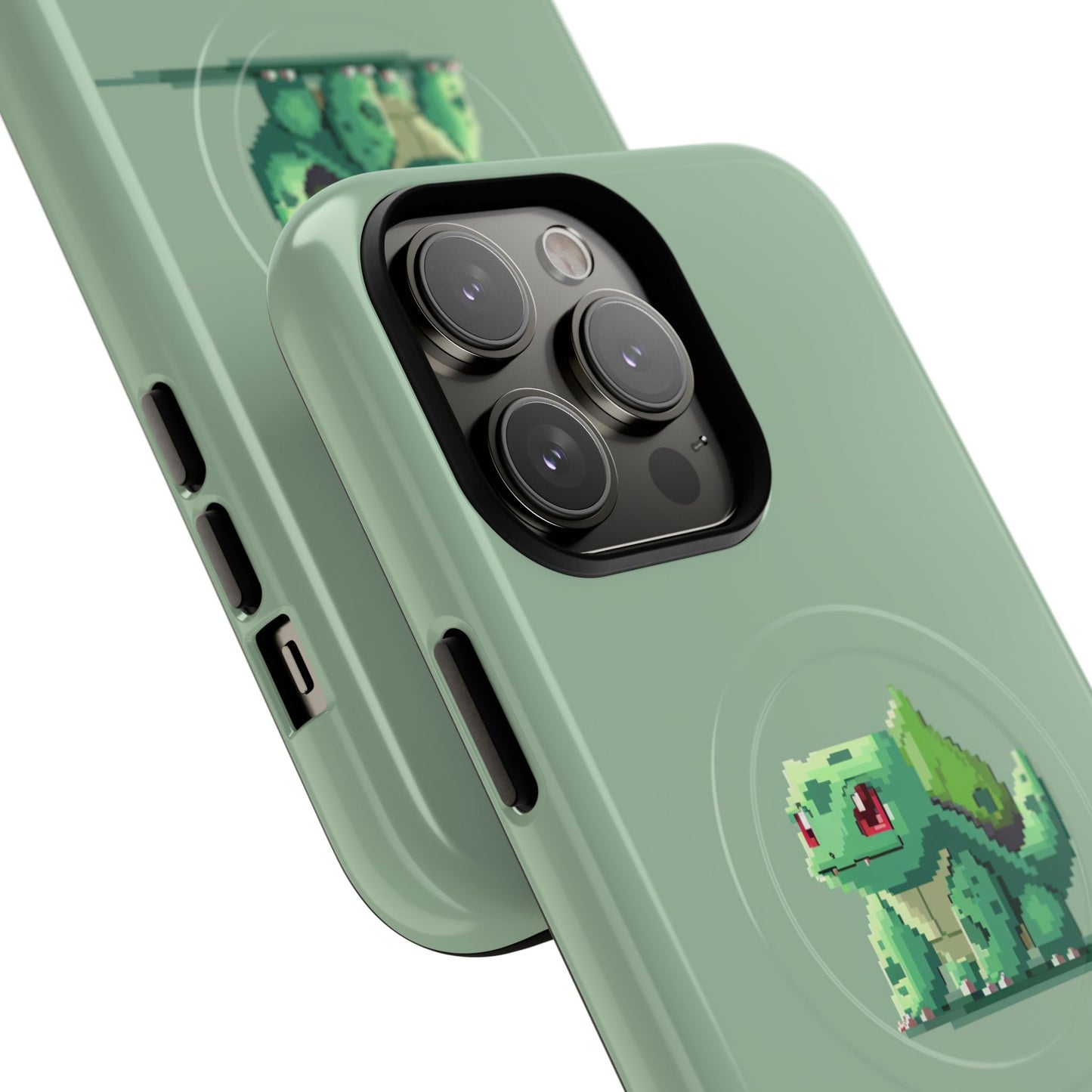 Phone Case - Pixel Bulbasaur | MagSafe iPhone Case