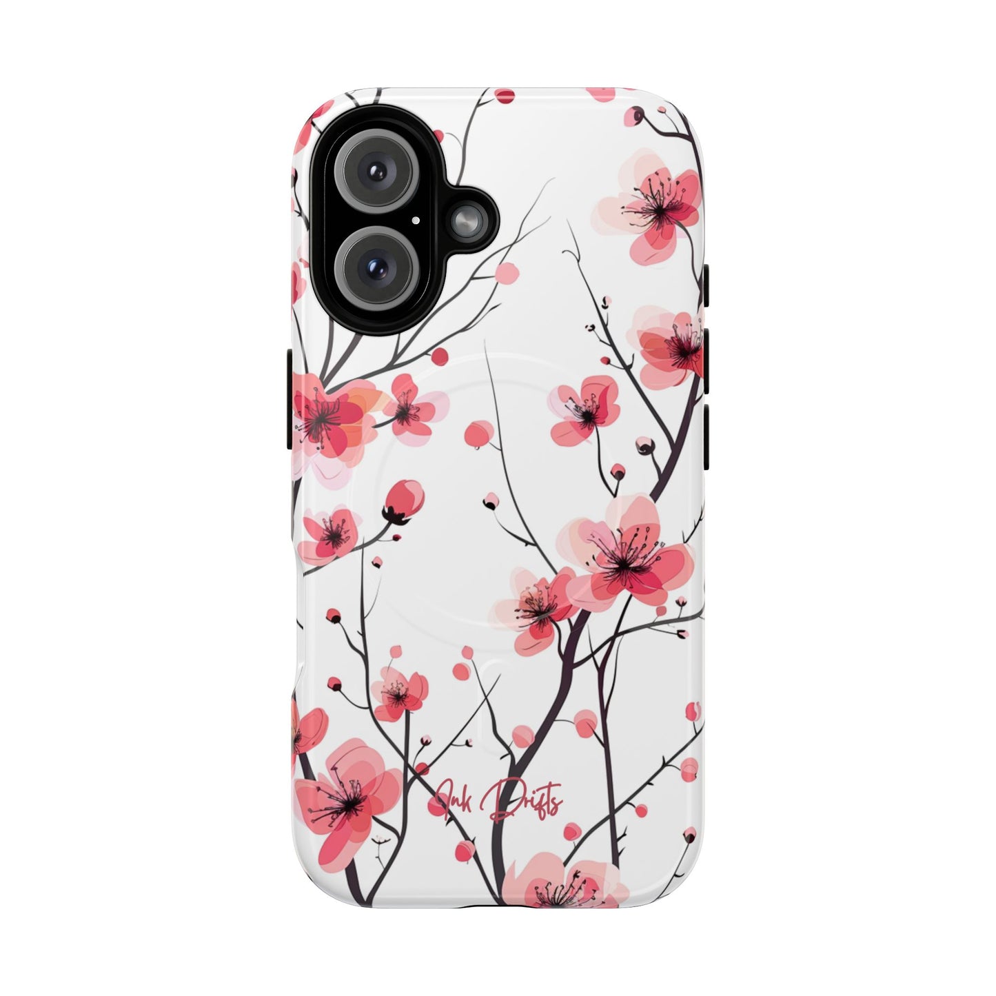 iPhone 16 Glossy Phone Case - Blossom Breeze | MagSafe iPhone Case