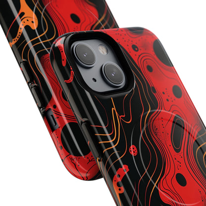 Phone Case - Magma Flow | MagSafe iPhone Case