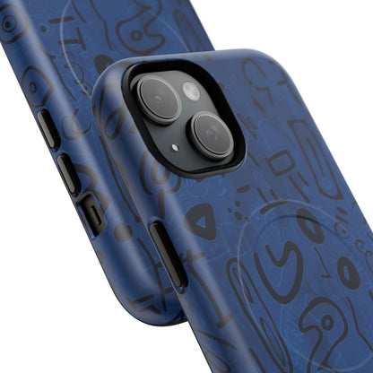 Phone Case - Nocturnal Scribbles | MagSafe iPhone Case