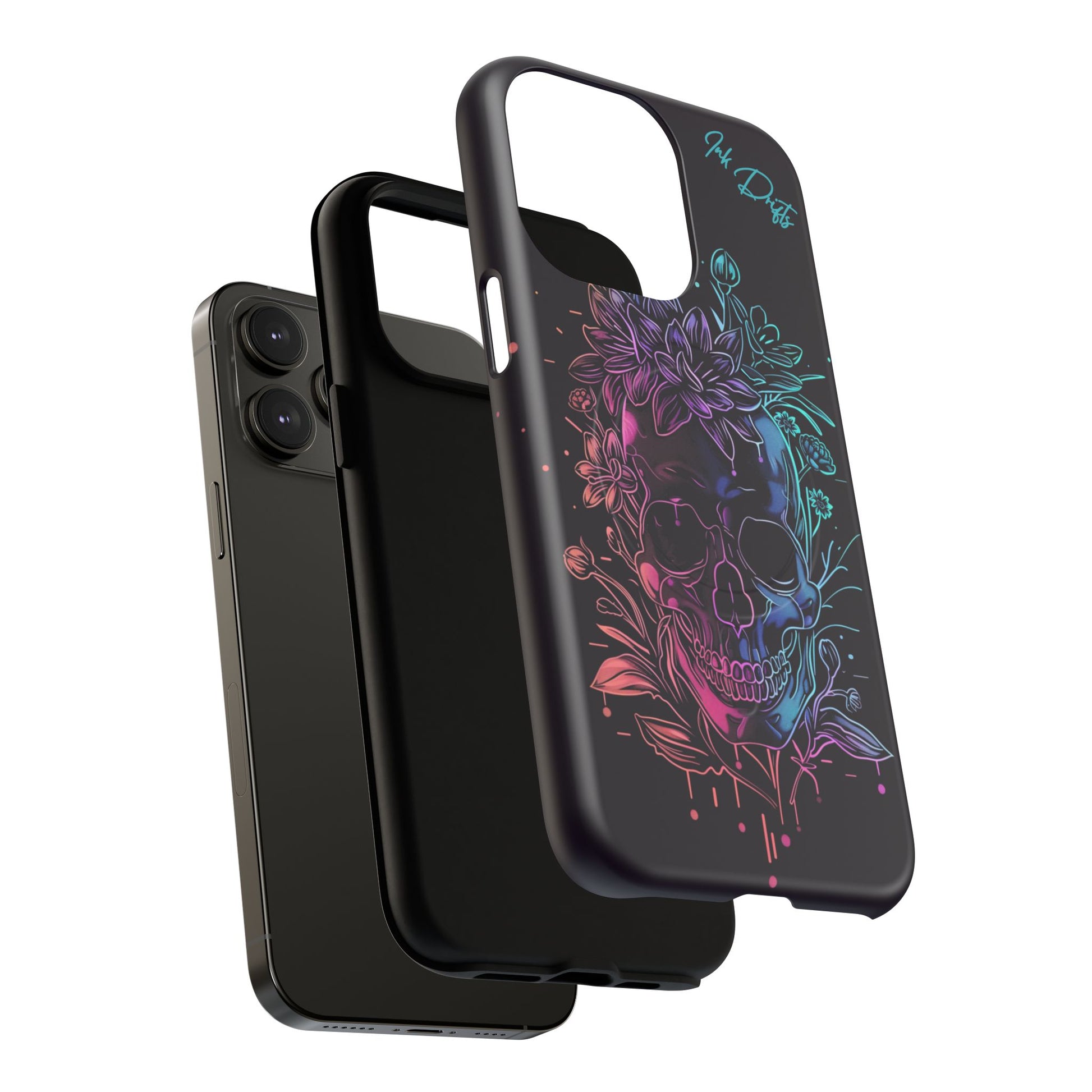 Phone Case - Neon Skull | MagSafe iPhone Case