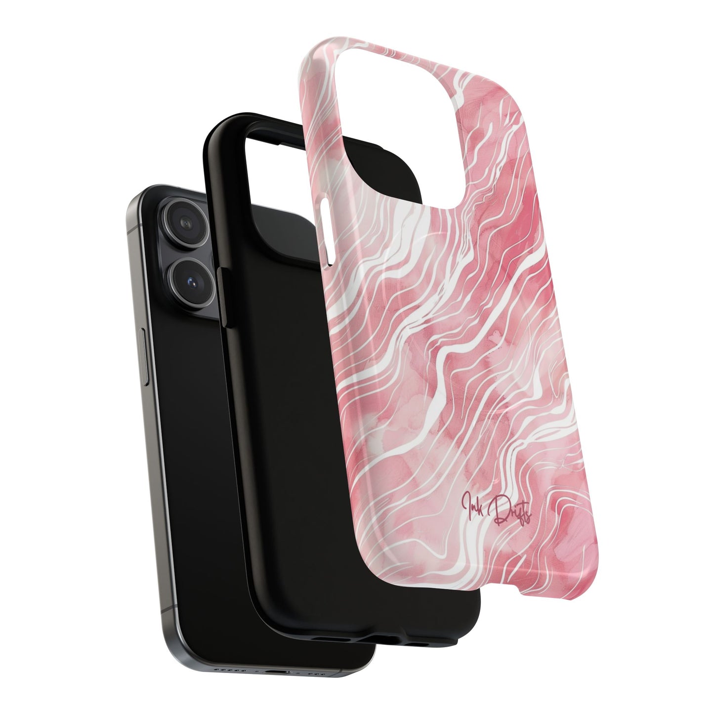 Phone Case - Blush Waves | MagSafe iPhone Case