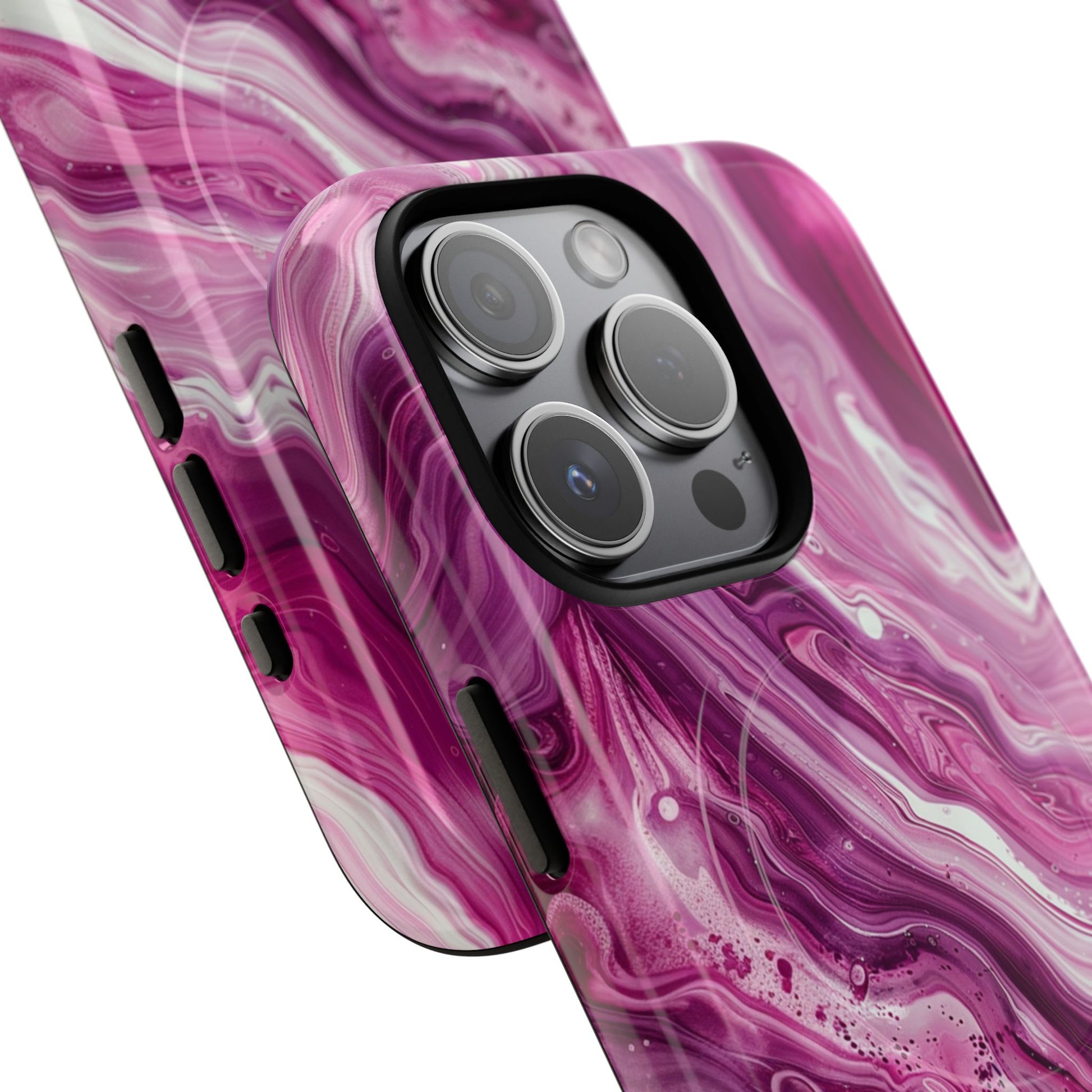 Phone Case - Pink Marble | MagSafe iPhone Case