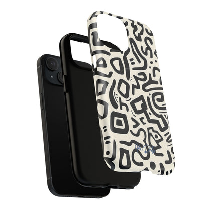 Phone Case - Abstract Doodle | MagSafe iPhone Case