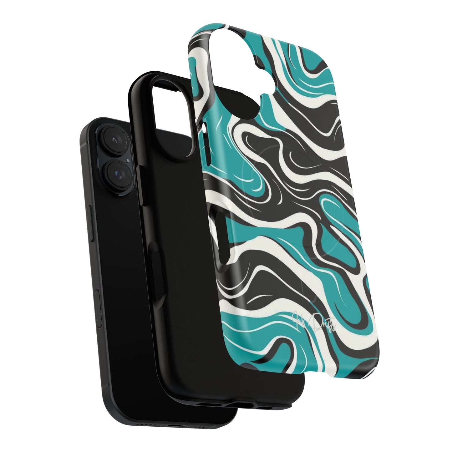 Phone Case - Teal Tempest | MagSafe iPhone Case