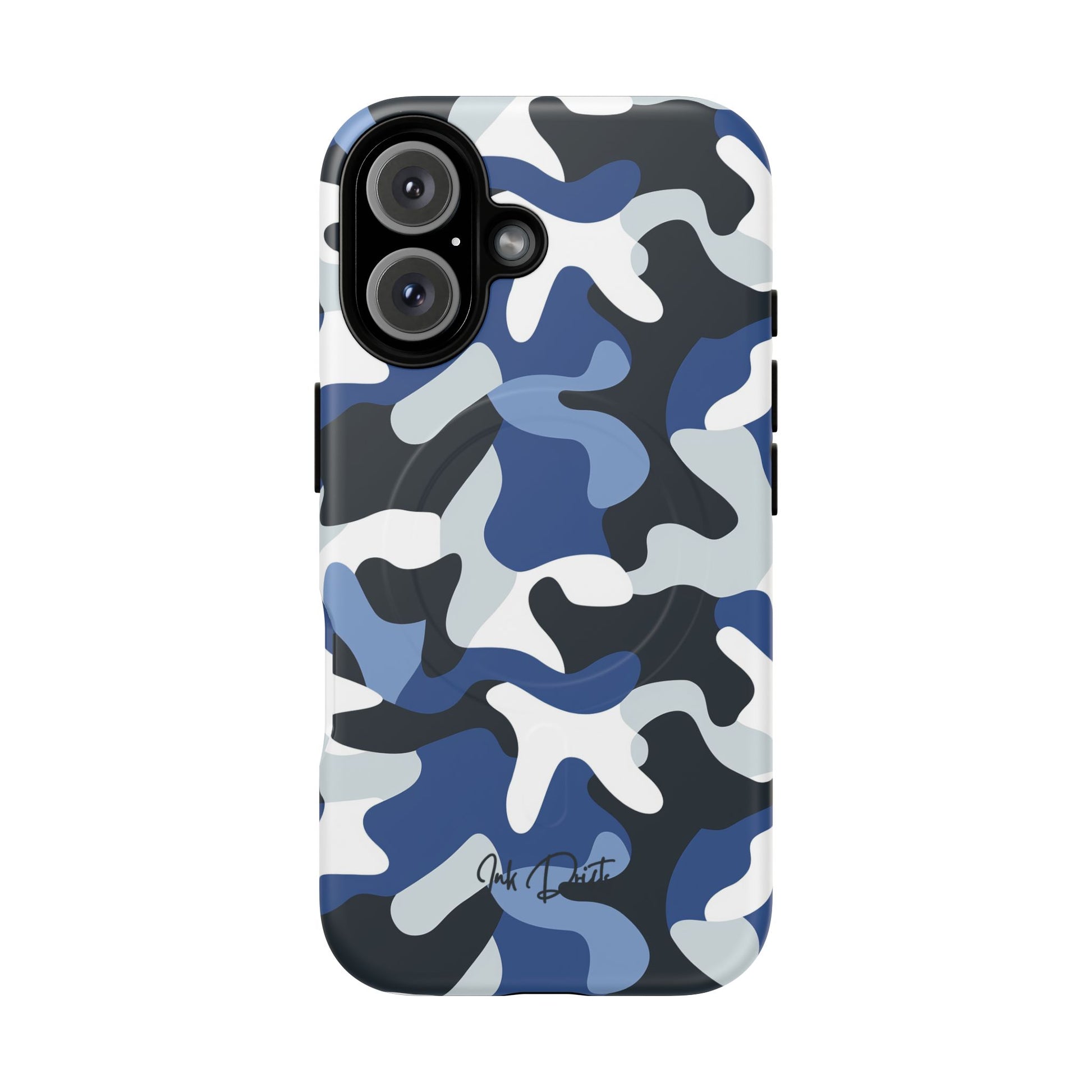 iPhone 16 Matte Phone Case - Arctic Camo | MagSafe iPhone Case