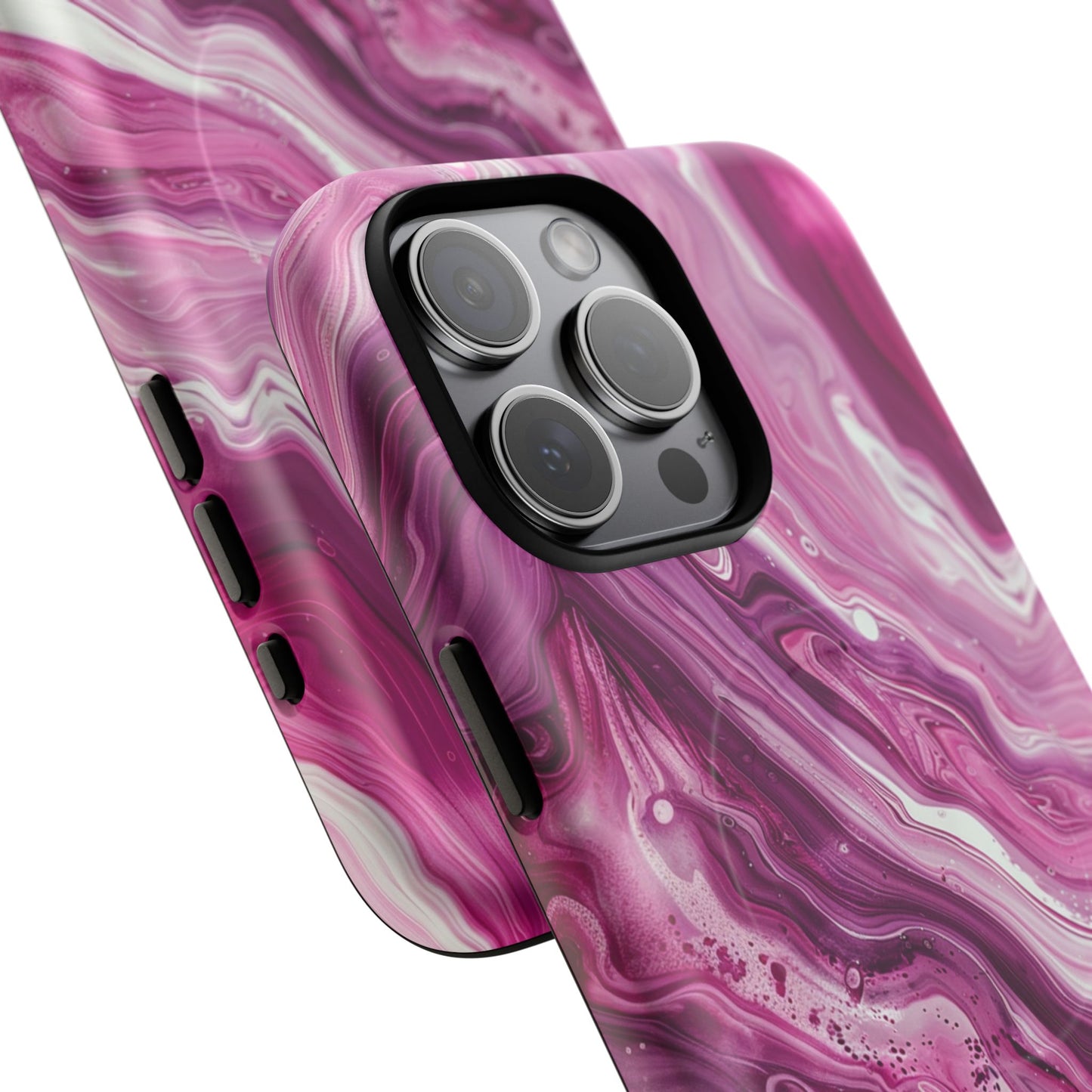 Phone Case - Pink Marble | MagSafe iPhone Case