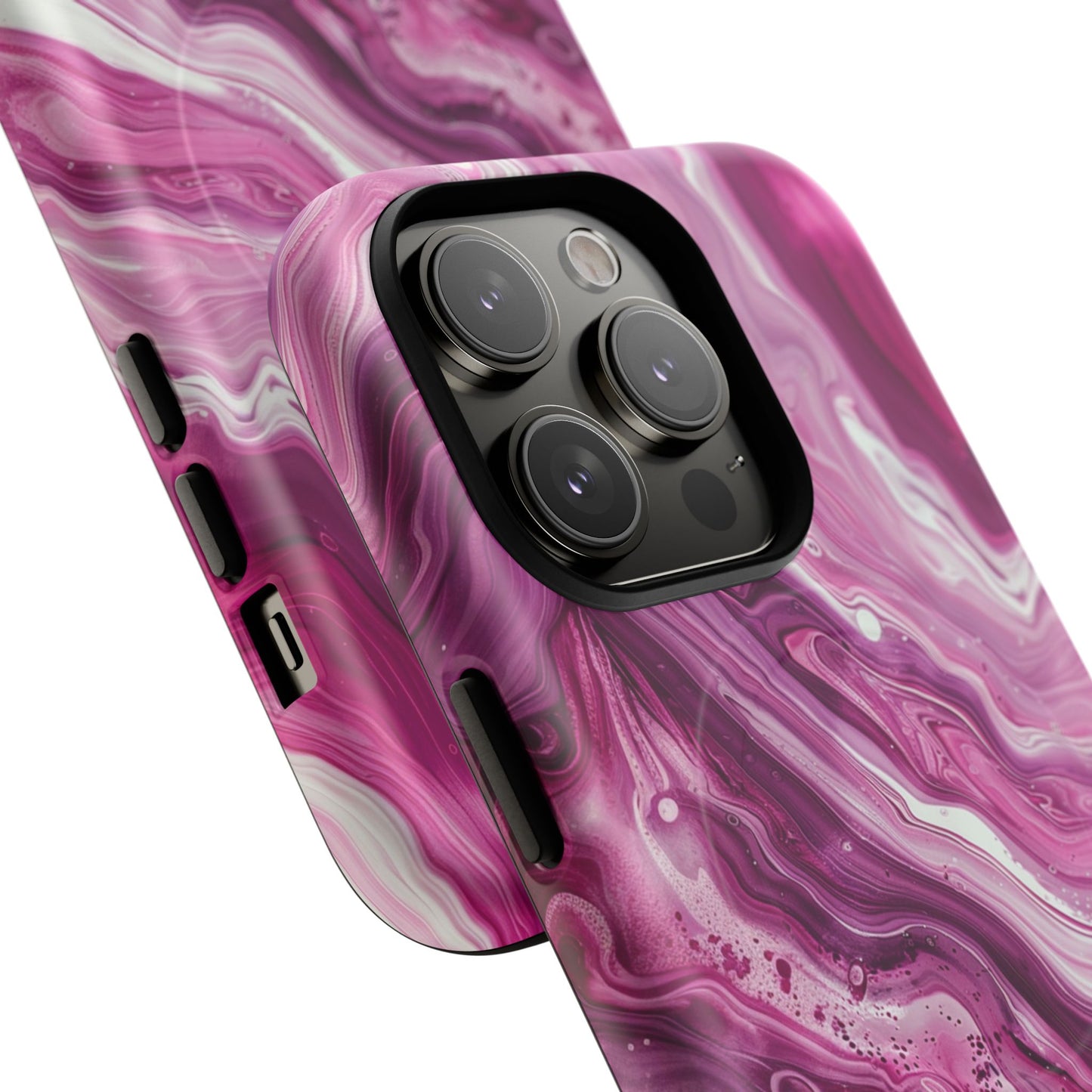 Phone Case - Pink Marble | MagSafe iPhone Case