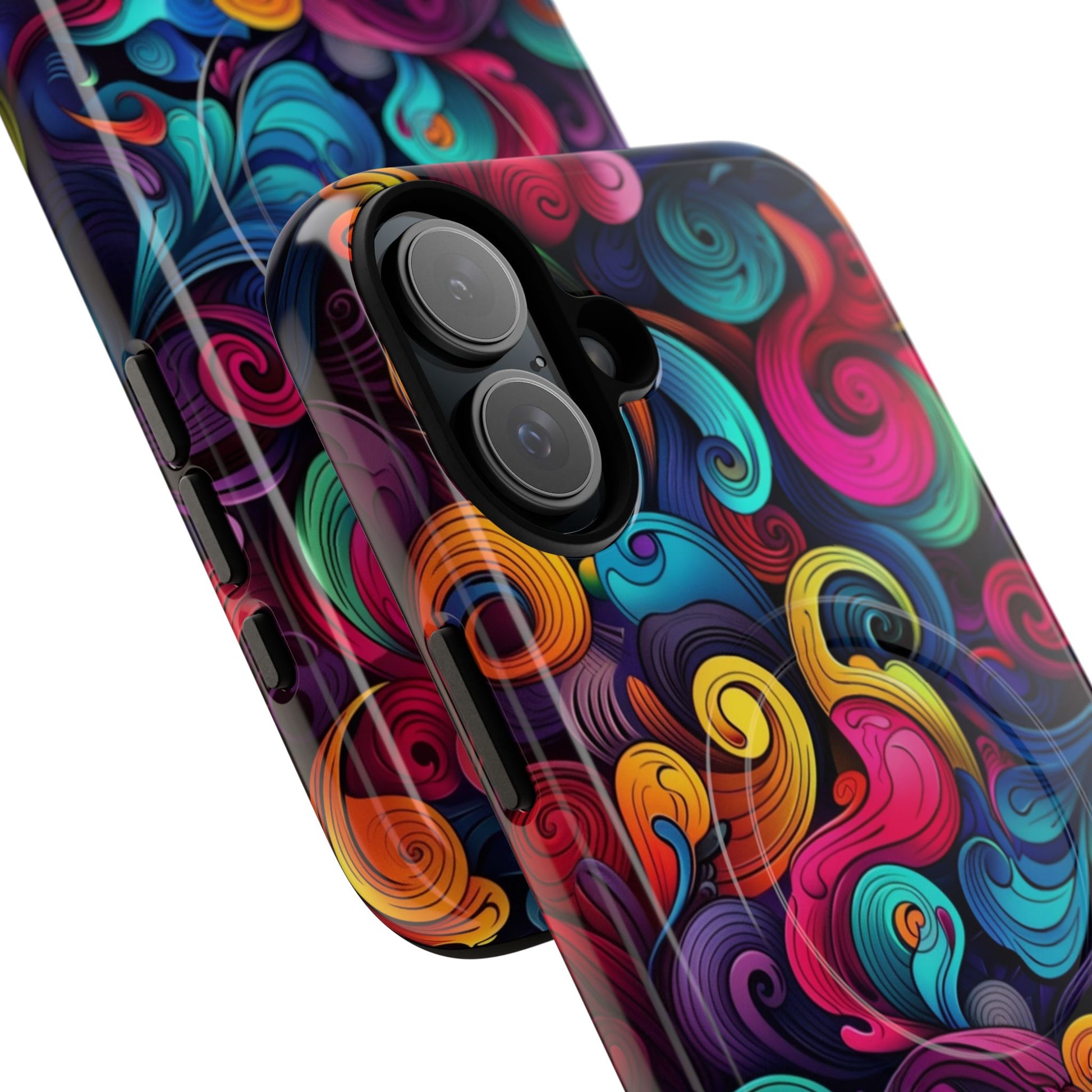 Phone Case - Psychedelic Waves | MagSafe iPhone Case