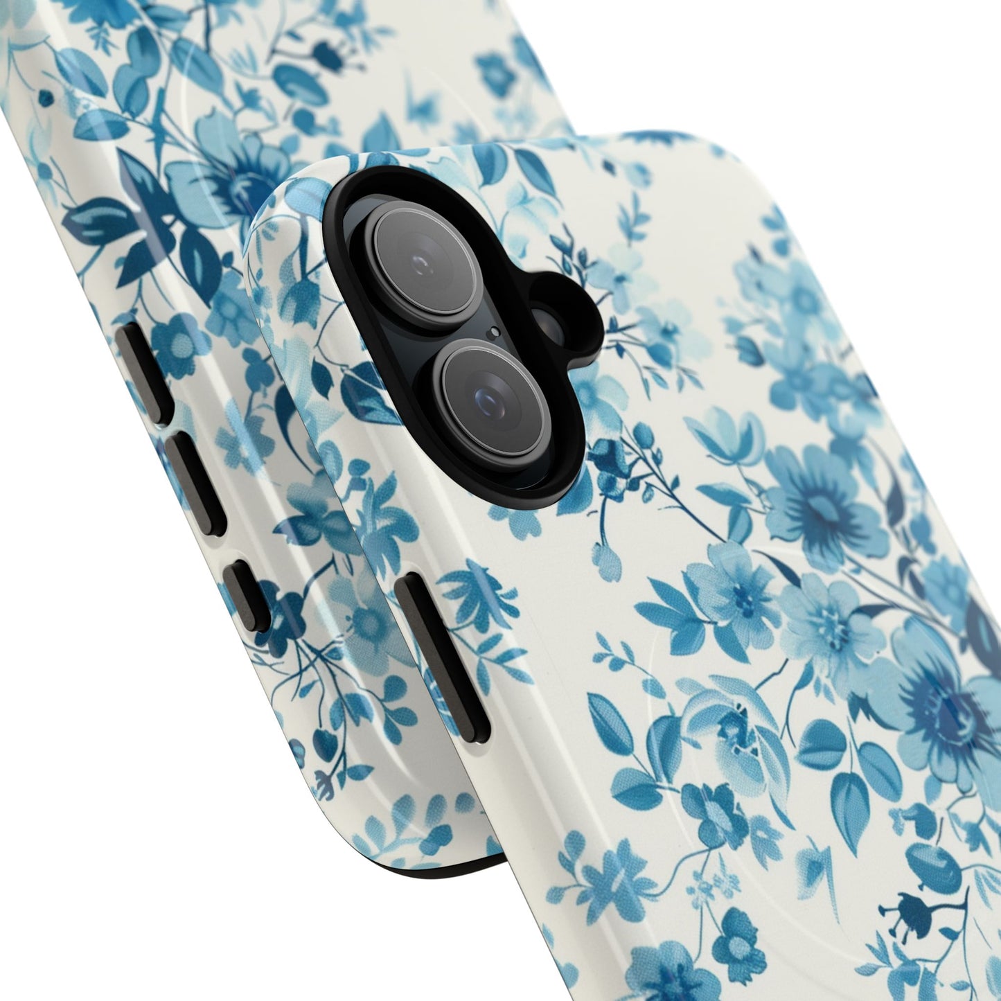 Phone Case - Blue Blossom | MagSafe iPhone Case