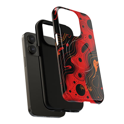 Phone Case - Magma Flow | MagSafe iPhone Case