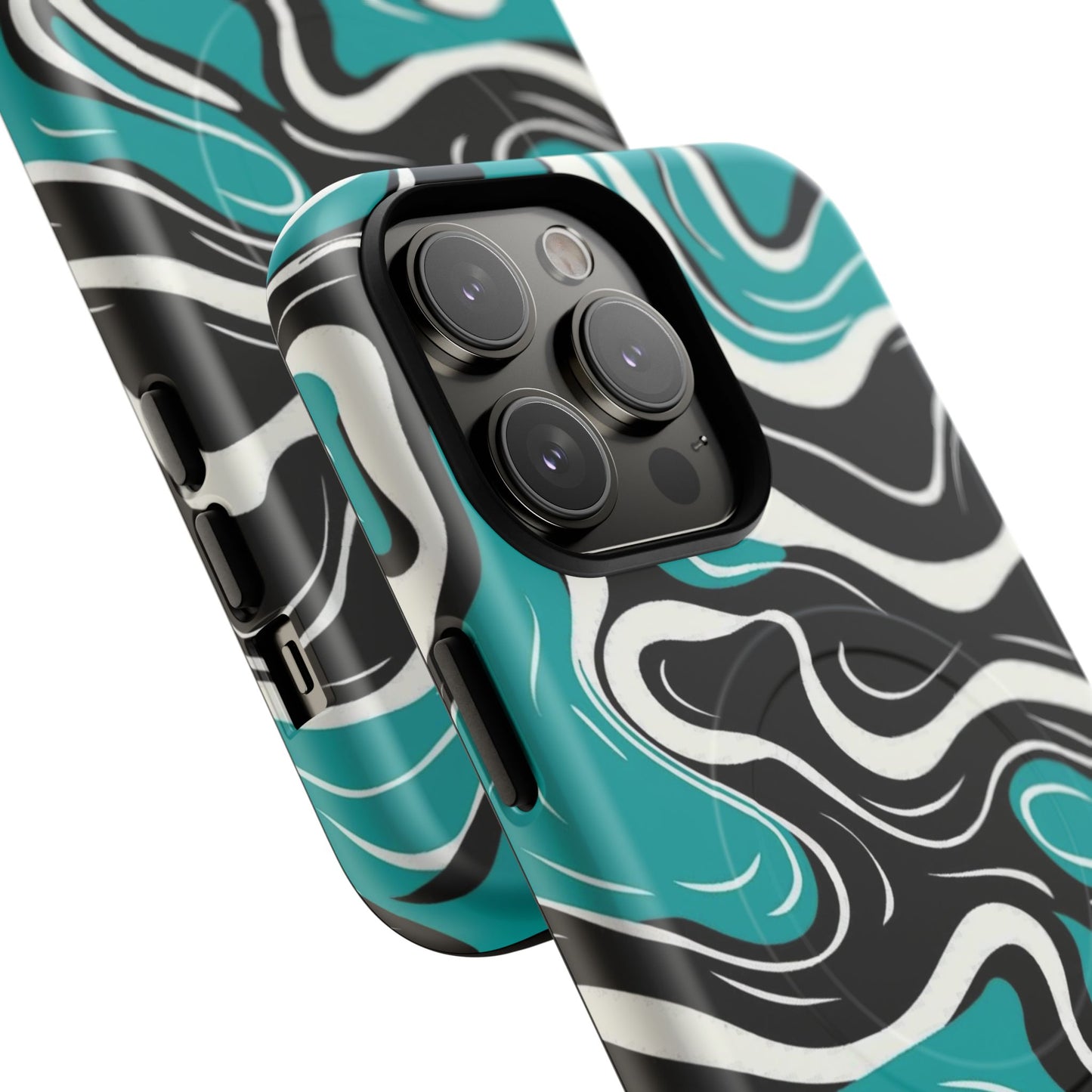 Phone Case - Teal Tempest | MagSafe iPhone Case