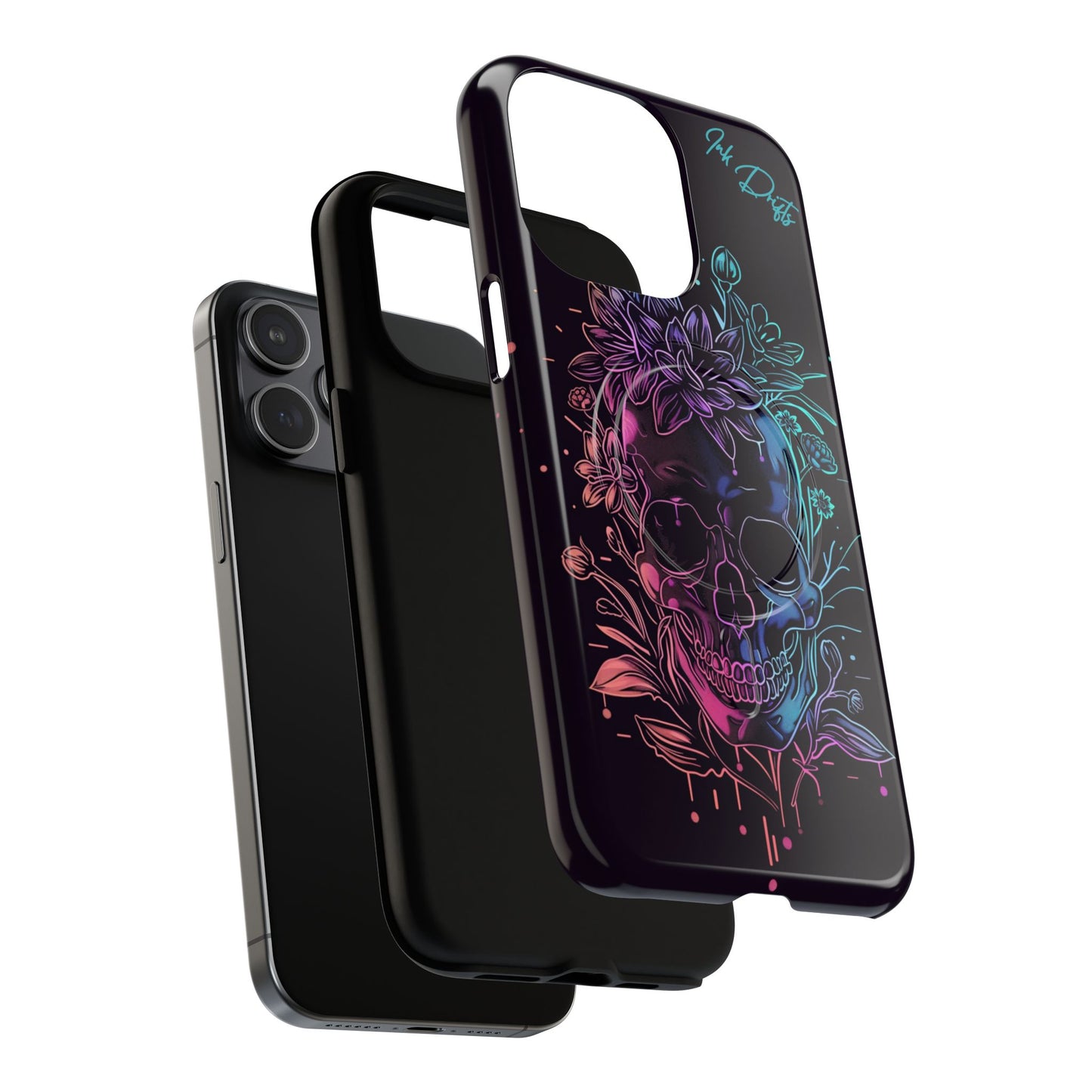 Phone Case - Neon Skull | MagSafe iPhone Case